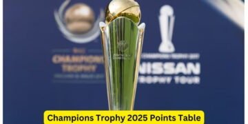 Champions Trophy 2025 Points Table