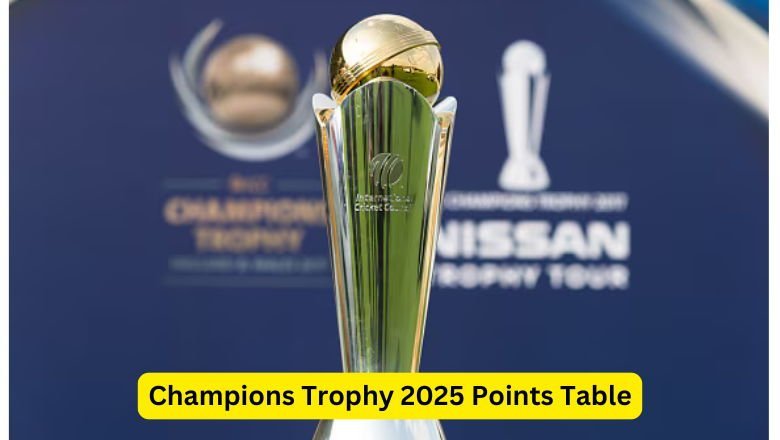 Champions Trophy 2025 Points Table