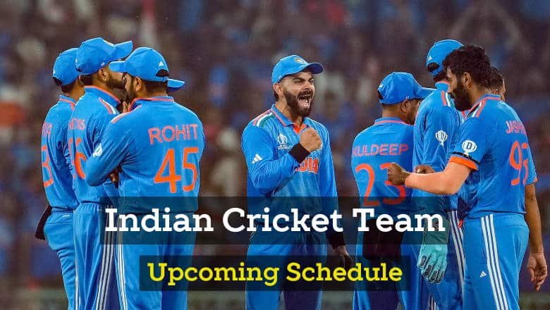 India Next Cricket Match Schedule