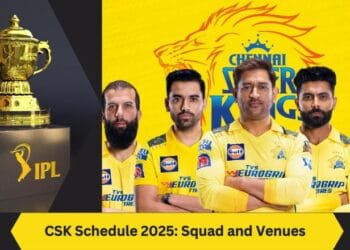 CSK Schedule 2025