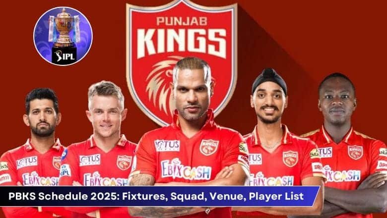 PBKS Schedule 2025