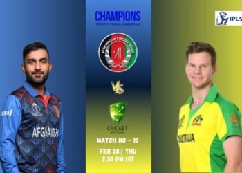 AFG vs AUS Champions Trophy 2025