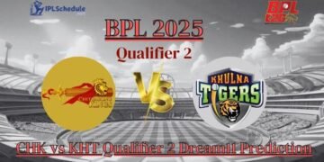 CHK vs KHT Qualifier 2 Dream11 Prediction