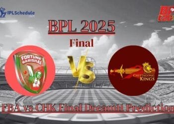 FBA vs CHK Final Dream11 Prediction