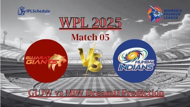 GUJW vs MIW Dream11 Prediction