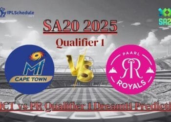 MICT vs PR Qualifier 1 Dream11 Prediction