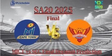 MICT vs SEC Final Dream11 Prediction