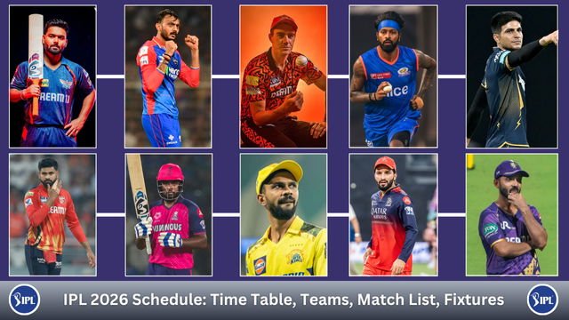 IPL 2026 Schedule