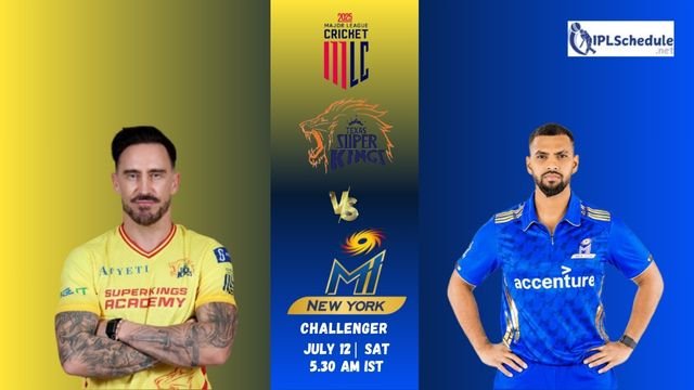 TSK vs MINY Challenger Dream11 Prediction MLC 2025