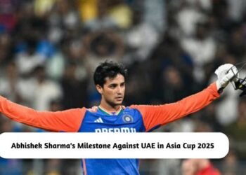 Abhishek Sharma's Milestone in Asia Cup 2025