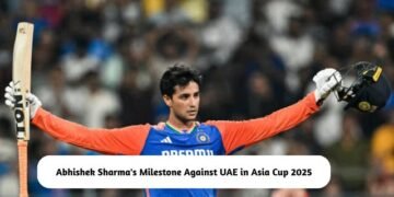 Abhishek Sharma's Milestone in Asia Cup 2025