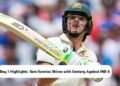Sam Konstas Shines with a Century