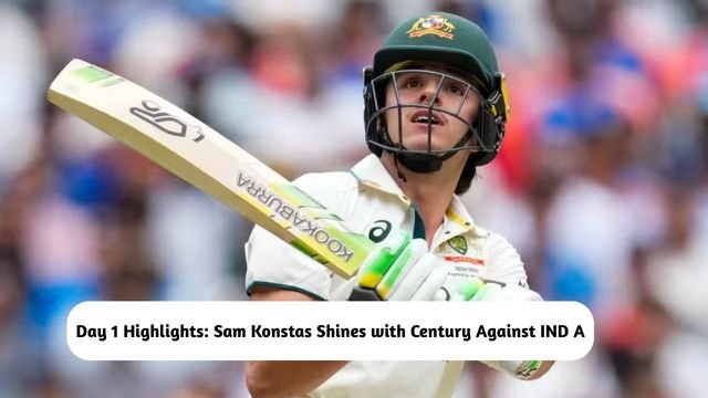 Sam Konstas Shines with a Century
