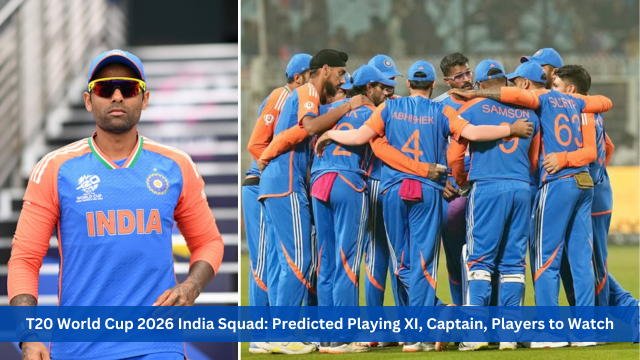 T20 World Cup 2026 India Squad