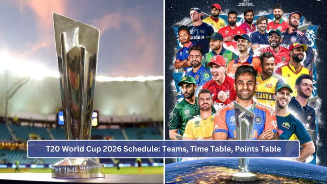 T20 World Cup 2026 Schedule