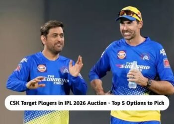 CSK Target Players in IPL 2026 Auction