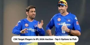 CSK Target Players in IPL 2026 Auction