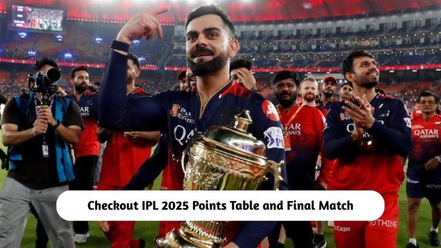 IPL 2025 Points Table
