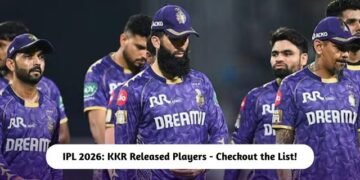 IPL 2026: KKR Released Players