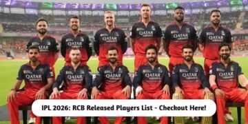 IPL 2026: RCB Released Players