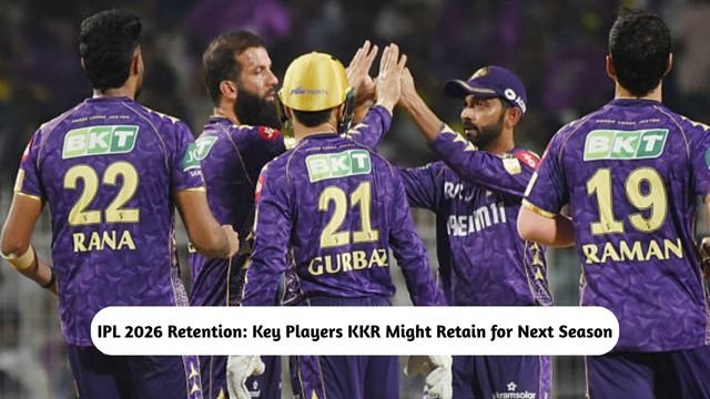 KKR IPL 2026 Retention