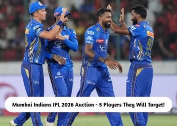 Mumbai Indians IPL 2026 Auction