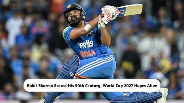 Rohit Sharma Scored His 50th Century