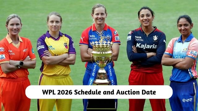 WPL 2026 Schedule and Auction Date