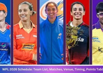 WPL 2026 Schedule