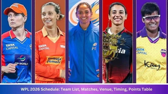 WPL 2026 Schedule