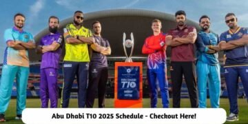 Abu Dhabi T10 2025 Schedule