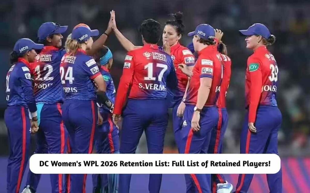 DC Women's WPL 2026 Retention