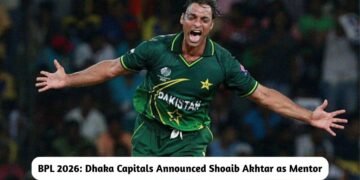 Shoaib Akhtar Joins Dhaka Capitals