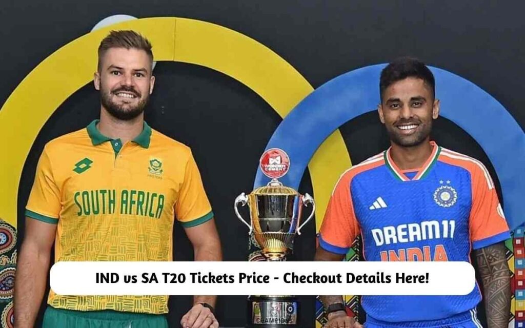 IND vs SA T20 Tickets Price