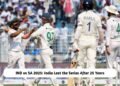 SA whiteshaed India after 25 years