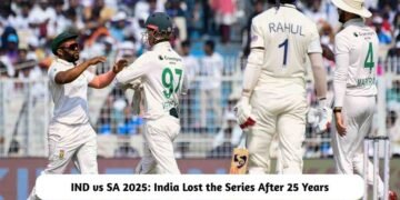 SA whiteshaed India after 25 years