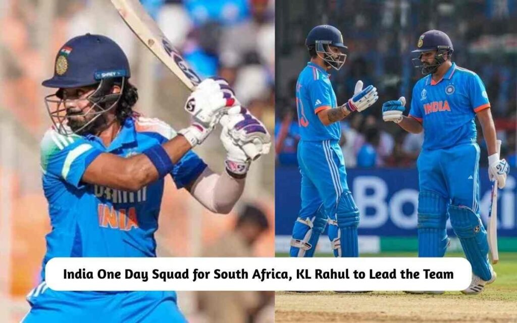 India One Day Squad for South Africa