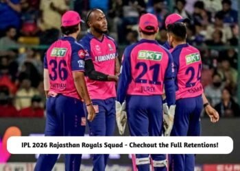 IPL 2026 Rajasthan Royals Squad