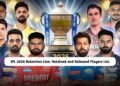 IPL 2026 Retained and Released Players