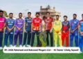 IPL 2026 Retained and Released Players List