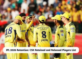 CSK Retained and Released Players List