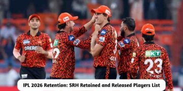SRH Retained and Released Players