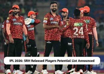 IPL 2026 - SRH Released Players