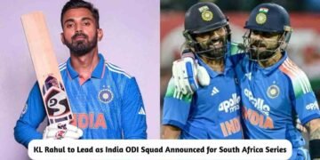 KL Rahul to Lead India as ODI Squad Announced