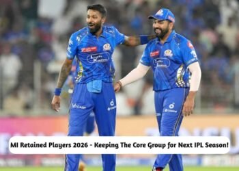 MI Retained Players 2026