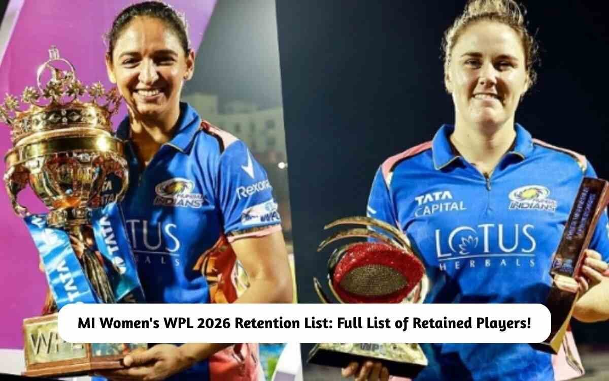 MI Women's WPL 2026 Retention List: Full List of Retained Players ...