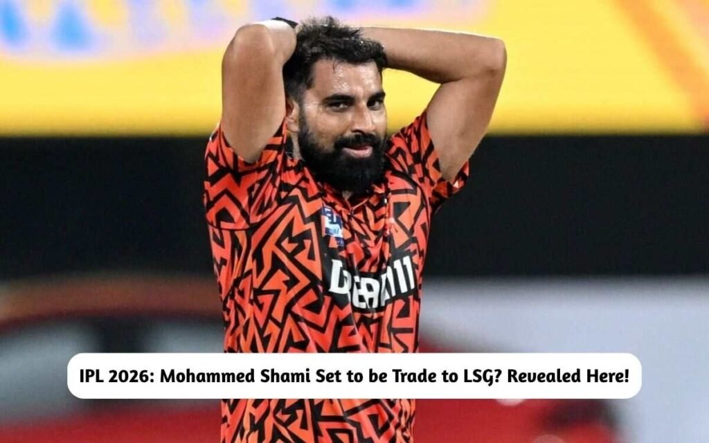 Mohammed Shami Traded to LSG