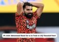 Mohammed Shami Traded to LSG