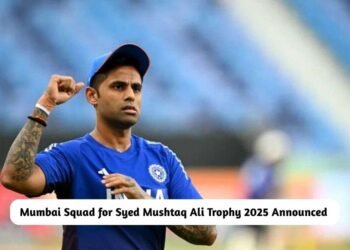Mumbai Squad for Syed Mushtaq Ali Trophy 2025