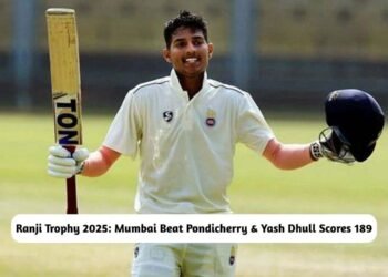 Mumbai Beat Pondicherry by an Innings & Yash Dhull Scores 189 vs Rajasthan